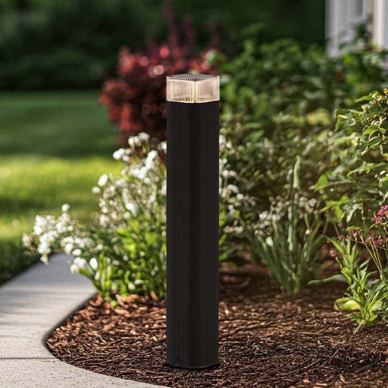 Lindby Wegeleuchte Außenlampe Halvar Standleuchte schwarz IP65 50 cm GU10 - 4255830904219