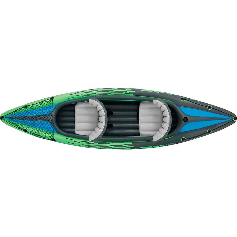 INTEX Schlauchboot Challenger K2 Kajak Boot Sportboot aufblasbar für 2 Personen - 6941057463063
