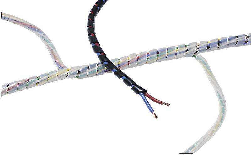 HellermannTyton 161-41001 SBPE1.5-PE-BK-30M Spiralschlauch 1.60 bis 8 mm 30 m - 5022660547393