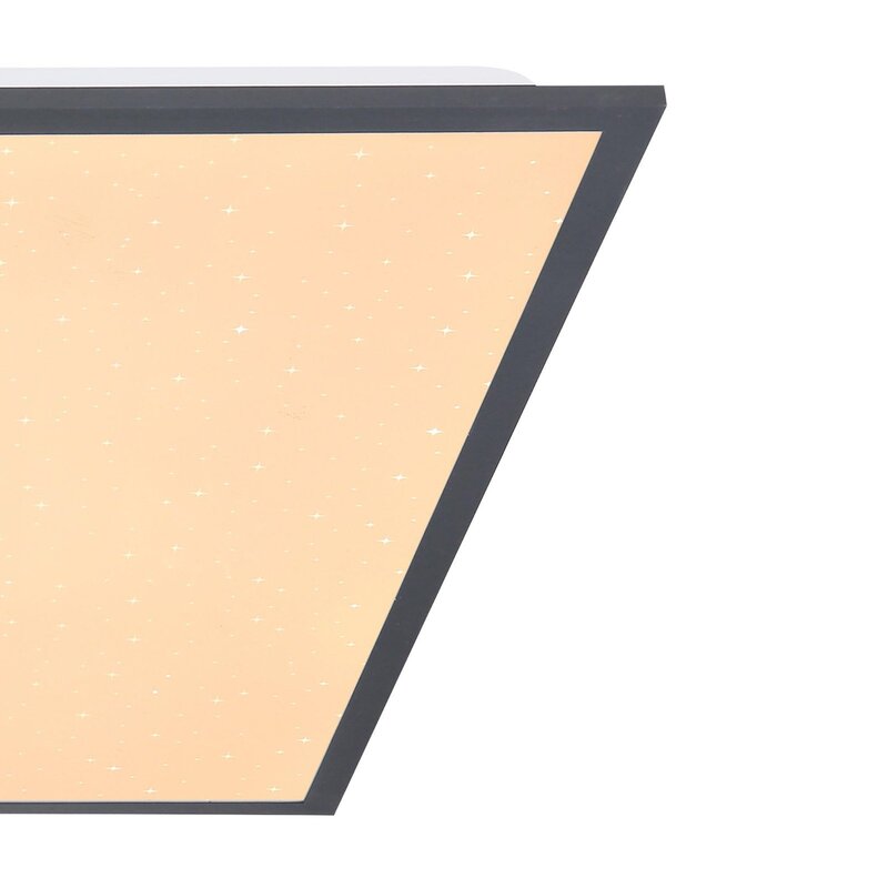Globo LED-Deckenleuchte Doro Länge 59 cm weiß/grafit Aluminium Lampe Leuchte - 9007371408924