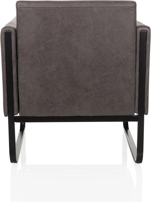 hjh OFFICE Loungesessel Aruba Retro Kunstleder mit Armlehnen Möbel Sitzmöbel - 4064323107750