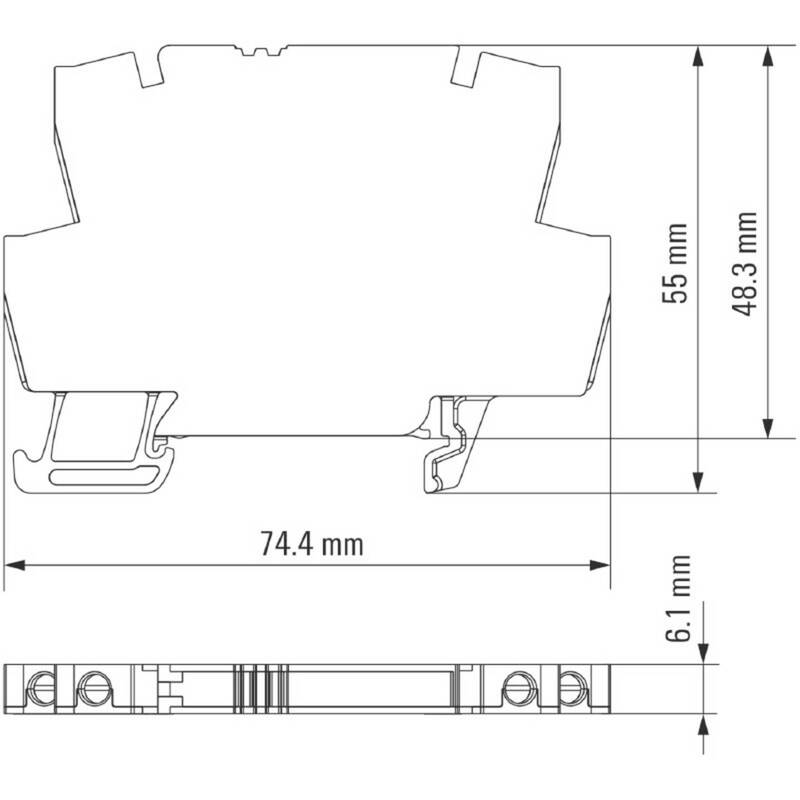 20 STÜCK Weidmüller Optokopplerrelais Relais 8950720000-1 48 VDC 0.1 A - 2050001361028