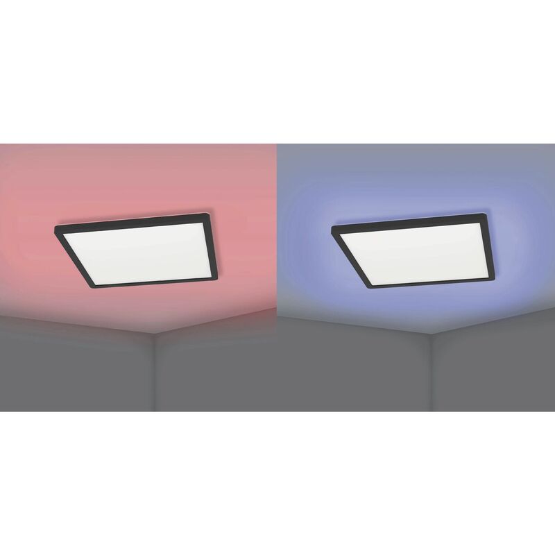 EGLO LED-Deckenlampe Leuchte Rovito-Z Lampe schwarz 42 x 42 cm - 9008606225545