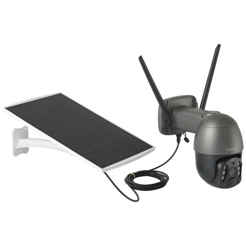 Sygonix SY-5177734 GSM IP Überwachungskamera 1920x1080 Solar SIEHE TEXT/FOTO - 4064161221212
