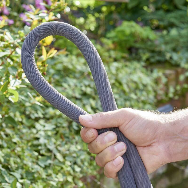Hozelock Gartenschlauch Tuffhoze 25m flexibel UV-beständig grau 1 Stück - 5010646061056