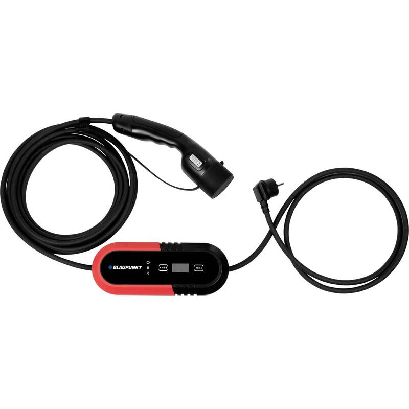 Blaupunkt Mobile Elektro-Auto Ladestation Typ 2 16A 3,7kW IP65 6m P1P6MT2L - 5714652001517
