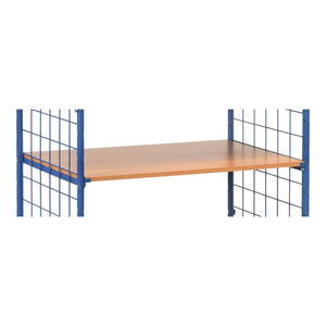 B-Ware Fetra Boden für Etagenwagen Multiplex Holz Ladefläche 850x500mm 90kg Tragkraft