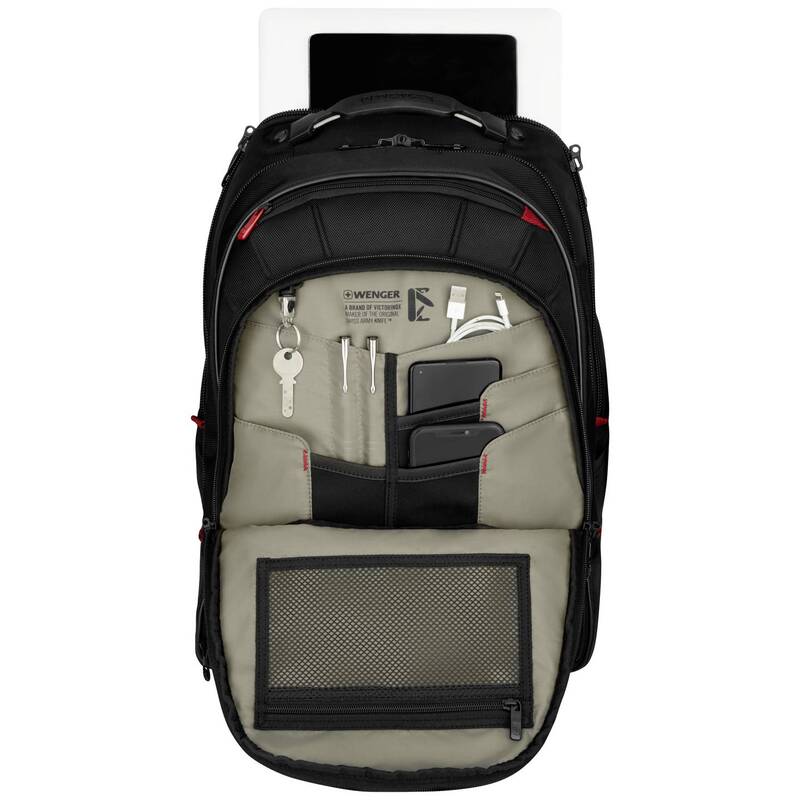 Wenger Notebook Rucksack Carbon Pro schwarz 39,6cm Laptop Rucksack 15,6 Zoll - 7611160255242