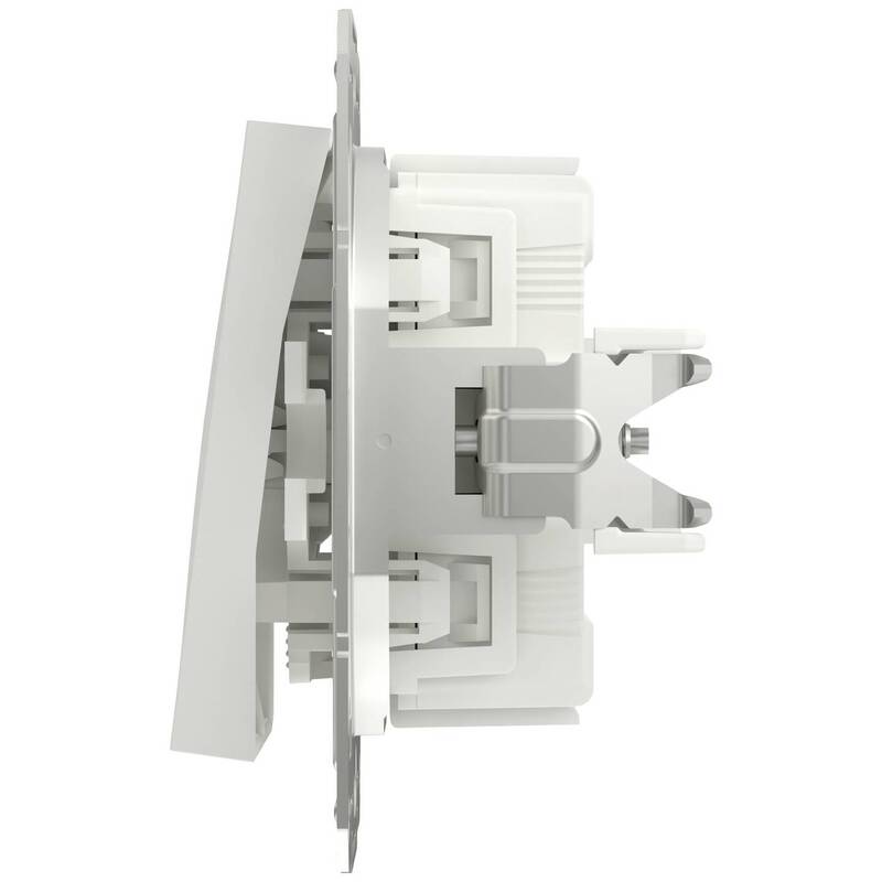 Schneider Electric Rollladenschalter Asfora EPH1370521D 250VAC 10A Weiß IP20 - 3606486875582