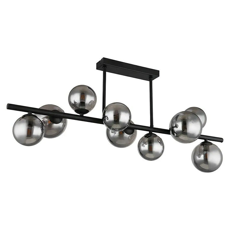 Globo Deckenleuchte Deckenlampe Riha LED Lampe Leuchte warmweiß schwarz 87x28cm - 9007371393039