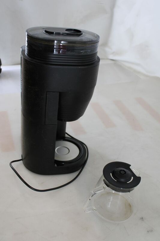 Melitta AromaFresh Kaffeemaschine 10 Tassen mit Mahlwerk und Timer schwarz - 4006508225477