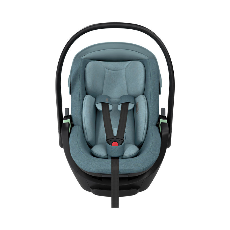Thule Babyschale Maple Autositz Gruppe 0+ Drehfunktion Mid Blue Sonnenschutz - 0197074000071