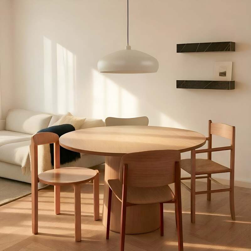 Lindby Hängeleuchte Elover beige Ø 45 cm Eisen Deckenlampe Deckenleuchte La103 - 4251911791969