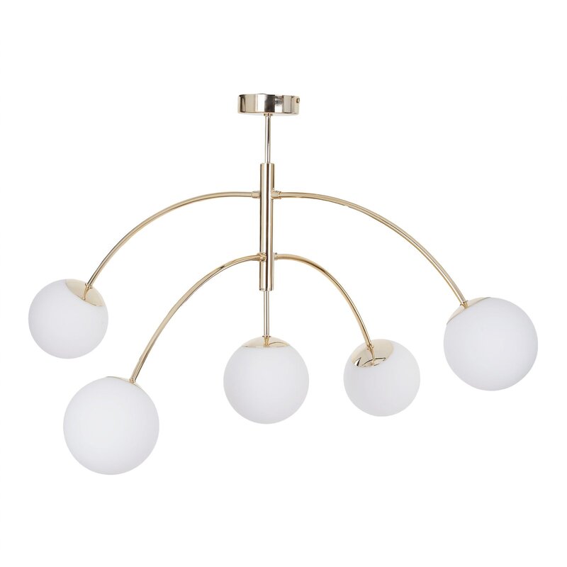 Euluna Deckenleuchte Lampe Karda Deckenlampe Deckenlicht gold SIEHE TEXT/FOTO - 4251911787856