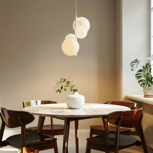 B-Ware Hängeleuchte Dione Pendelleuchte Hängelampe Deckenlampe weiß SIEHE TEXT/FOTO
