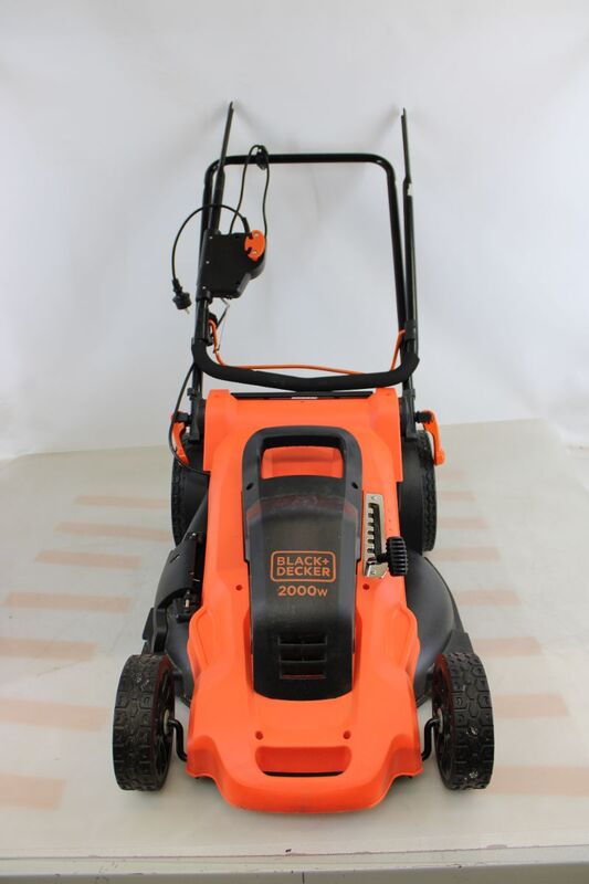 Black & Decker Rasenmäher Elektro Mäher 2000W 48cm Schnitthöhenverstellung - 5035048656594