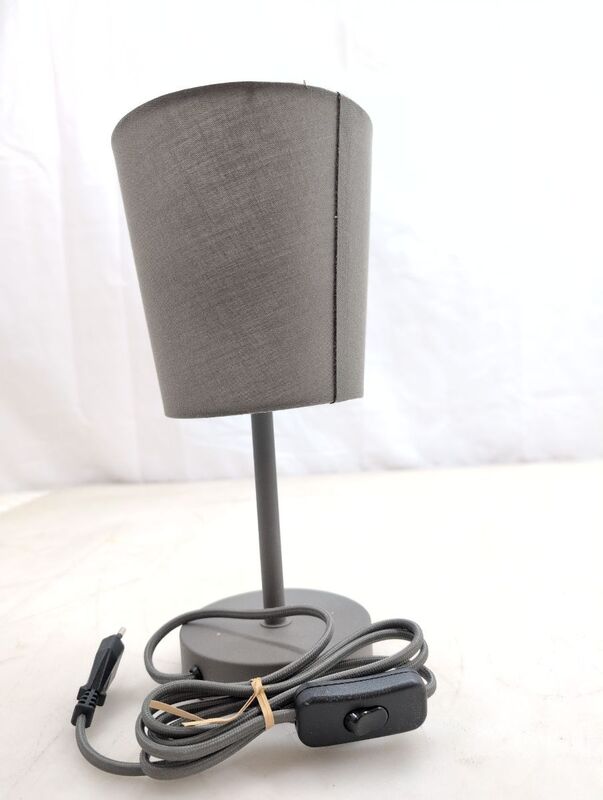 Paulmann Tischleuchte Stellan II LED Lampe Tischlampe grau 40cm Höhe 15,5cm - 4000870801048