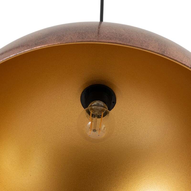 ROYALTECH Hängeleuchte Casimir LED Pendelleuchte dimmbar kupfer Ø50cm Metall - 8682835452357