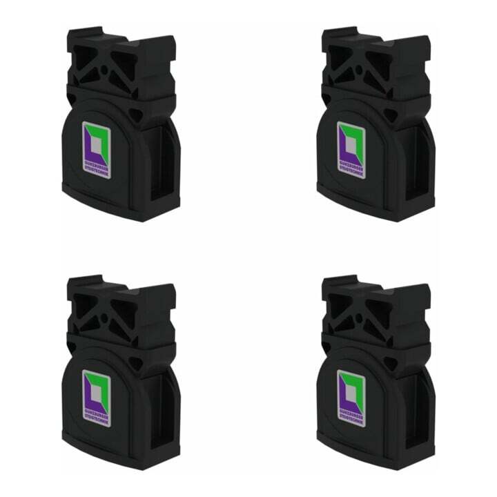 MUNK Innenschuh Einsatz Baujahr 2005-2018 Aluminium 58x25 mm Holmhöhe 4er-Set - 4031405192010