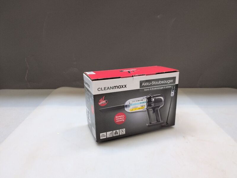 CleanMaxx Akku-Handstaubsauger 15059 Beutellos 110W 14,8V 30min Laufzeit 1,6kg - 4067522076070