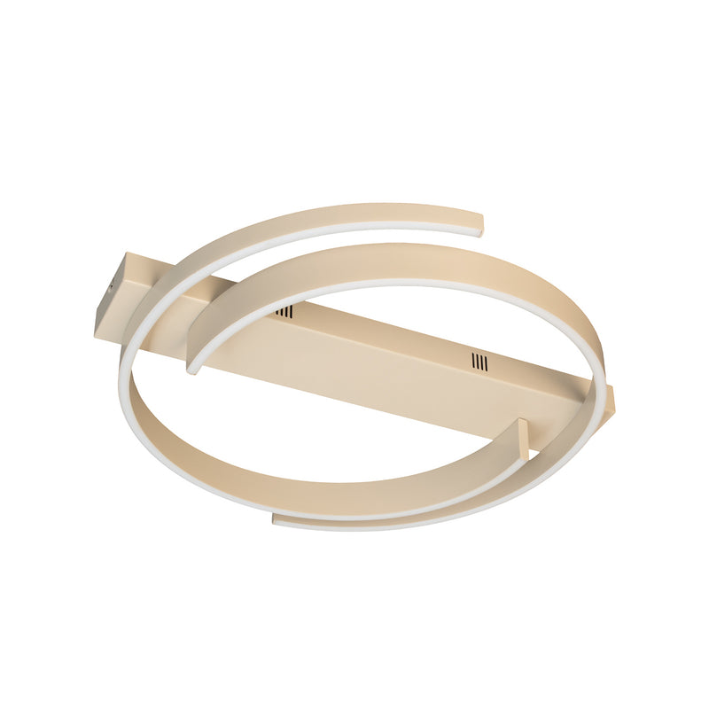 FISCHER & HONSEL Deckenlampe CIRCLY LED Leuchte dimmbar creme Ø56cm - 4003694215688