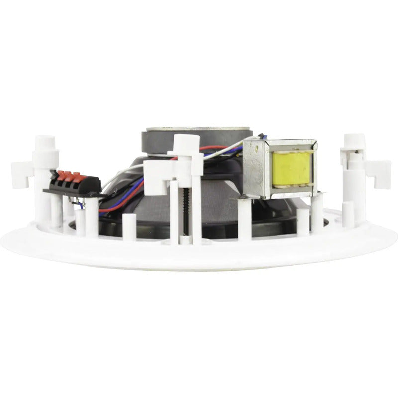 Omnitronic Einbaulautsprecher Lautsprecher 10W IPX0 Weiß 27.5cm 85mm 1 Stück - 4026397308297
