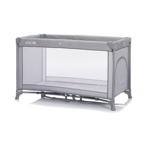 B-Ware Little one Reisebett grau Reisebett Babybett mit Matratze und Transporttasche