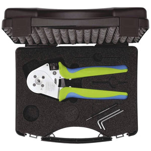 B-Ware Rennsteig Crimpzange Vierdornzange MicroCrimp Stift- und Buchsenkontakte Koffer