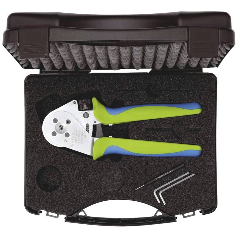 Rennsteig Crimpzange Vierdornzange MicroCrimp Stift- und Buchsenkontakte Koffer - 4049002022883