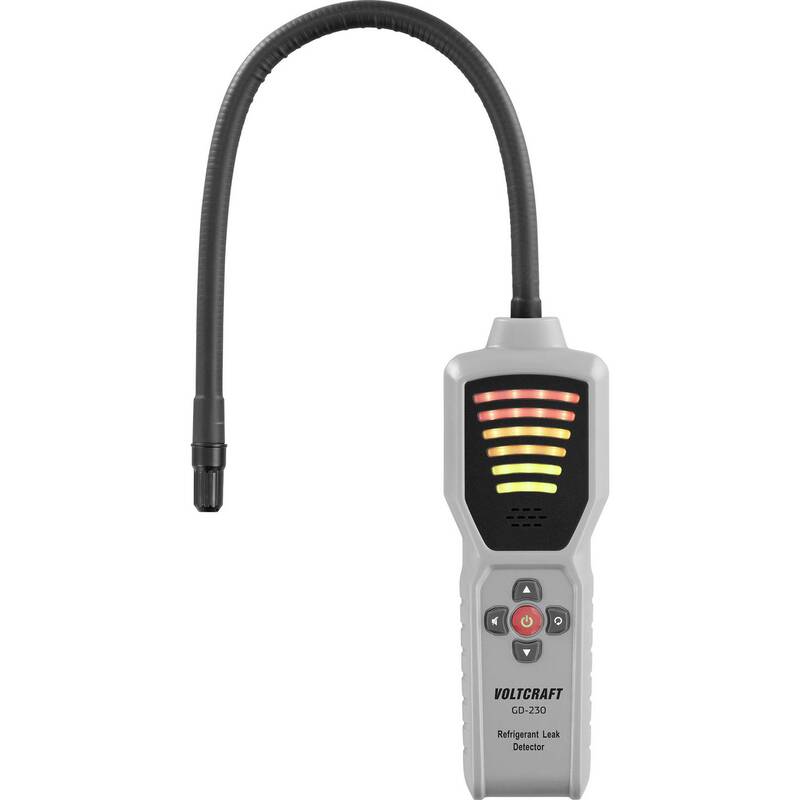 Voltcraft Gasleck-Detektor GD-230 F-Gase Kältemittel mit externem Sensor 312g - 4064161471945