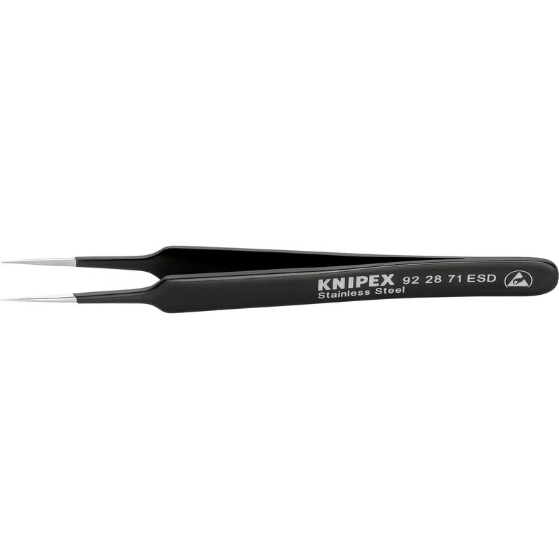 Knipex Präzisionspinzette Pinzette ESD Nadel Chrom Nickel Stahl antimagnetisch - 4003773054795