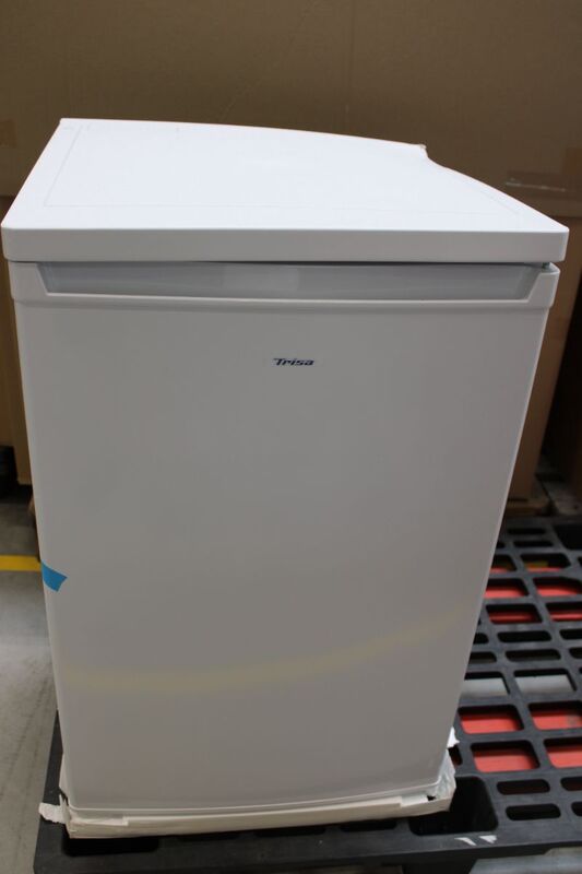 Trisa Kühlschrank Kühlgerät Standgerät Kombi Gefrierfach weiß 109 l EEK D Kühler - 7640439760934