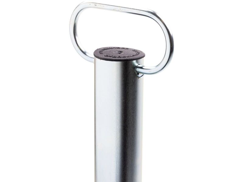 Stema Abstellstützen Abstellstützen-Set 150kg belastbar silber-schwarz 2er Set - 4024187213028