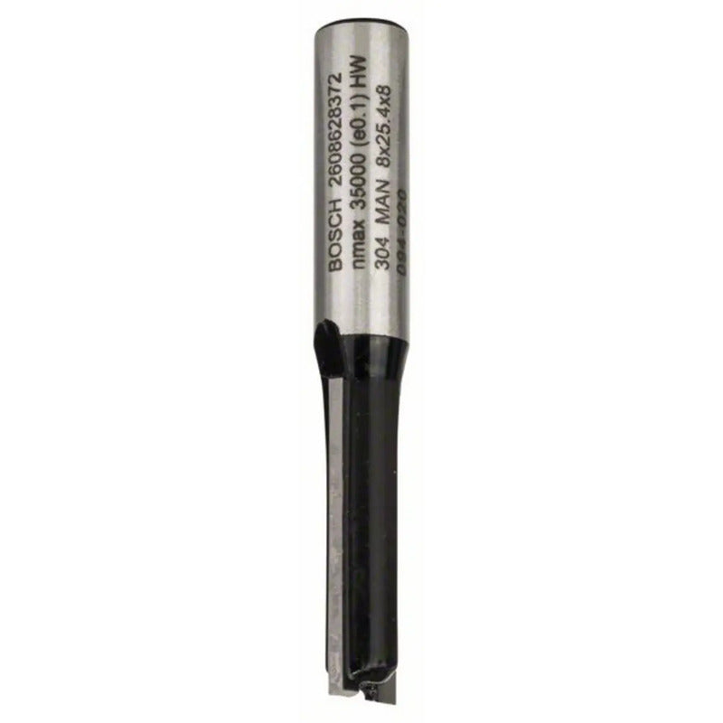Bosch Nutfräser Fräser 2608628372 Holzfräsen 8mm Schaftdurchmesser 56mm Länge - 3165140358330