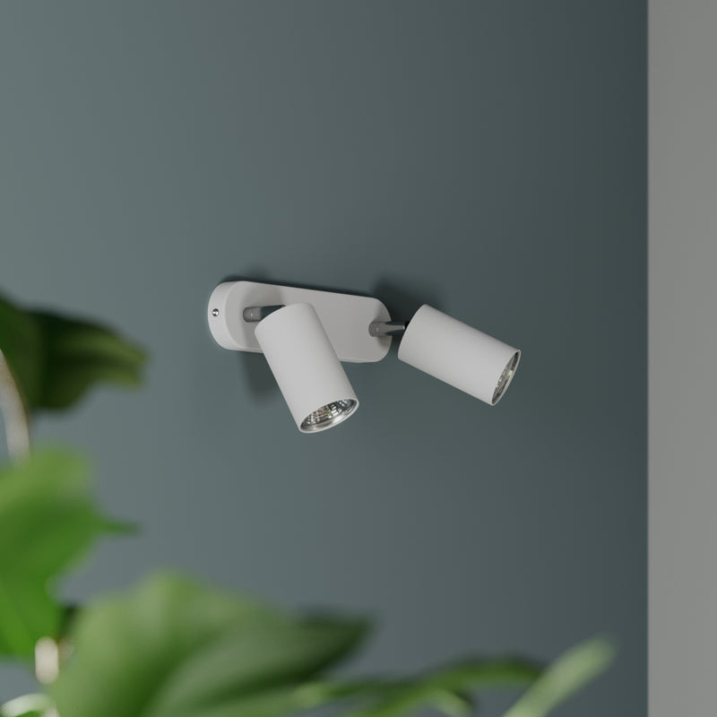 Nowodvorski Wandleuchte Eye Spot Strahler LED dimmbar 2-flammig weiß 25x8cm - 5903139601597