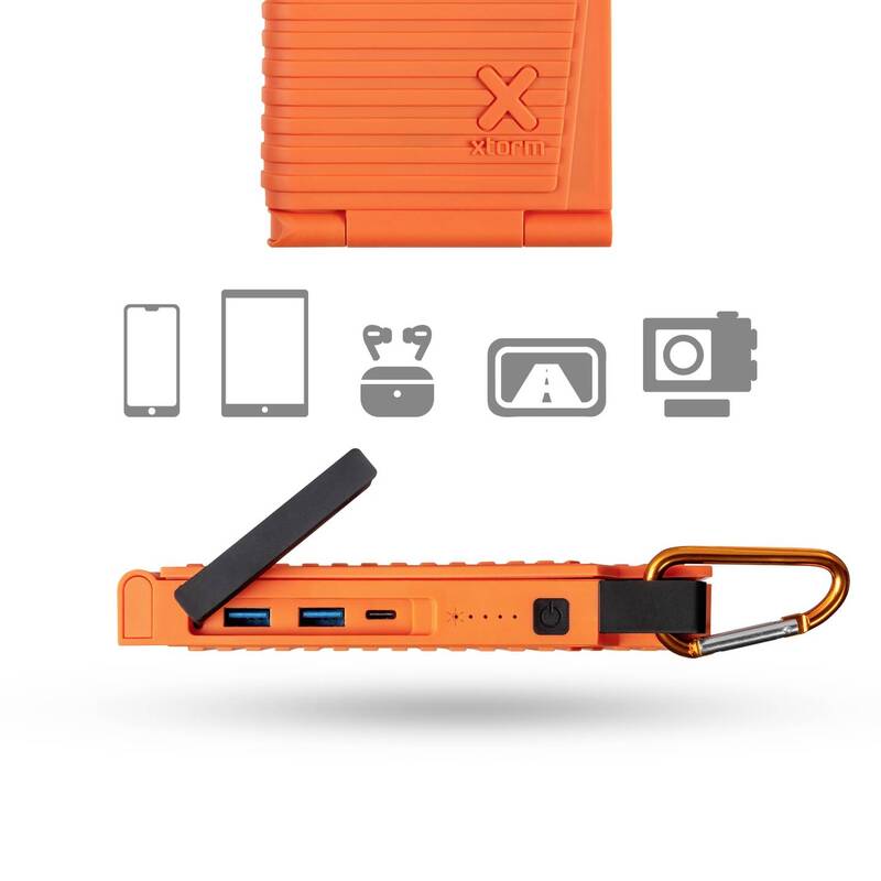 Xtorm XR105 wasserdichte Solar-Powerbank Akku Solar Ladegerät SIEHE TEXT/FOTO - 8718182275476