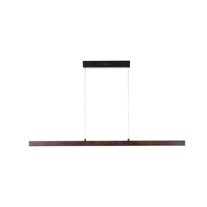 Lucande Pendelleuchte Hängelampe LED Nihalo walnuss dimmbar CCT höhenverstellbar - 4255830903120