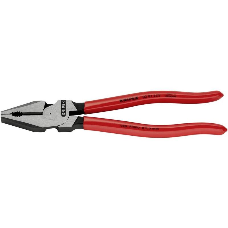 Knipex Kombizange 225mm Zange Kraftzange Handwerkzeug schwarz poliert 355g - 4003773013198
