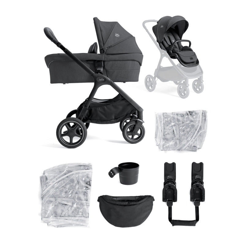 Joie Kinderwagen Kombikinderwagen Finiti Ebony Ramble XL Sportwagen 4-Räder - 2000579774225