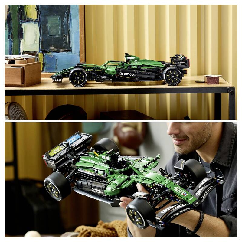LEGO Technic Modell Aston Martin Aramco AMR25 F1 Auto mit Lenkung 6588593 - 5702018067796