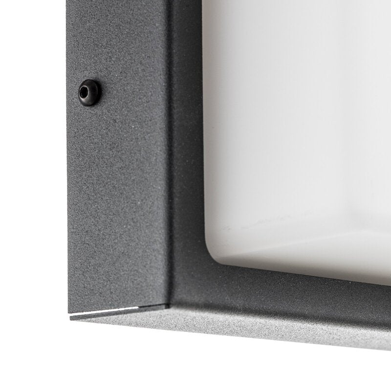 LCD AußenWandleuchte Gartenleuchte Sensorleuchte Terrassenlampe Außenleuchte E27 - 8033239484169