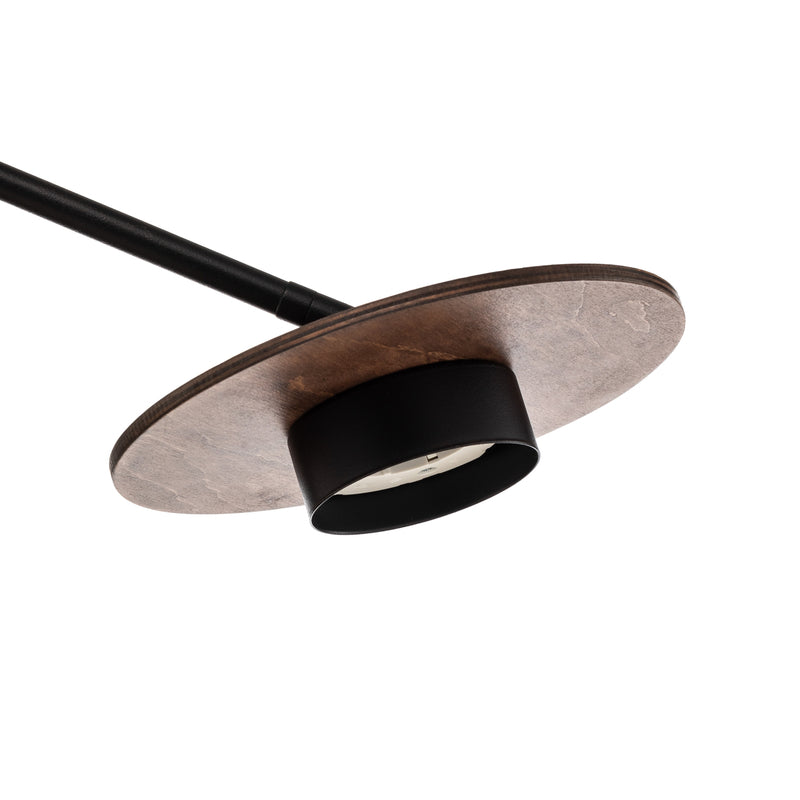 Nowodvorski Lighting Deckenleuchte Disk mit Holzelementen GX53 SIEHE TEXT - 5903139764490