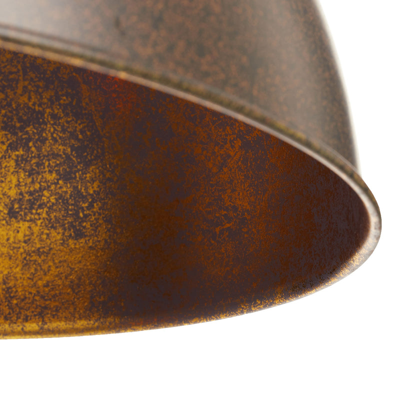 Globo Pendellampe Hängeleuchte Xirena I LED Lampe dimmbar rost gold Ø41cm - 9007371354153