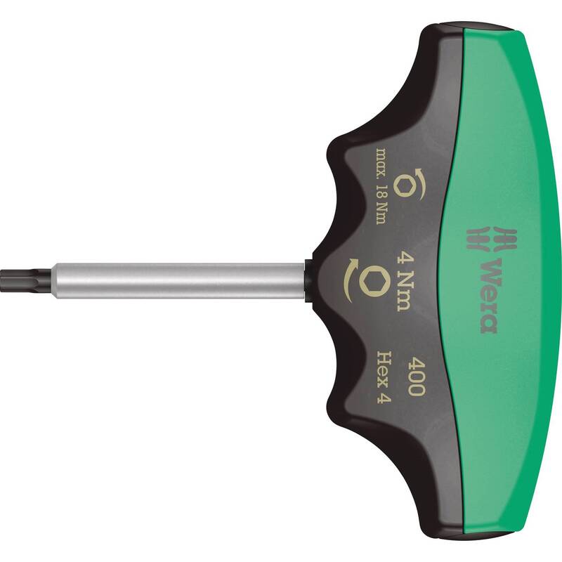 Wera 400 Hex Drehmomentindikator Schraubendreher Werkzeug Drehmomentprüfung - 4013288208835