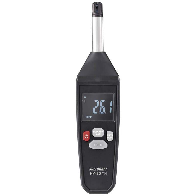 VOLTCRAFT Luftfeuchtemessgerät Hygrometer HY-80 TH Temperaturmessgerät Digital - 4064161229461