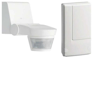 B-Ware Hager Bewegungsmelder Set Präsenzmelder Funk KNX Quicklink Aufputz weiß IP55