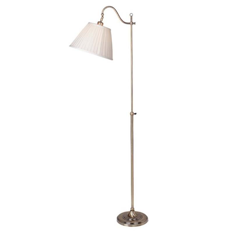 Markslöjd Stehleuchte Charleston LED Lampe Leuchte höhenverstellbar altmessing - 7330024550469