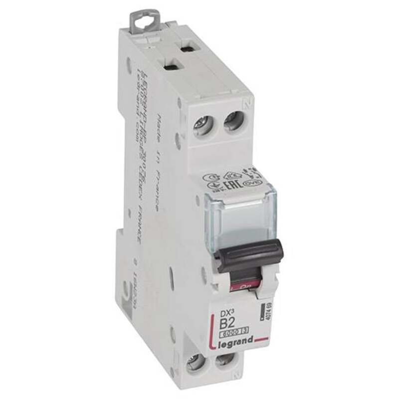 Legrand 407469 Leitungsschutzschalter Leitungsschutz Schalter Schutz 2A 230 V/AC - 3245064074698