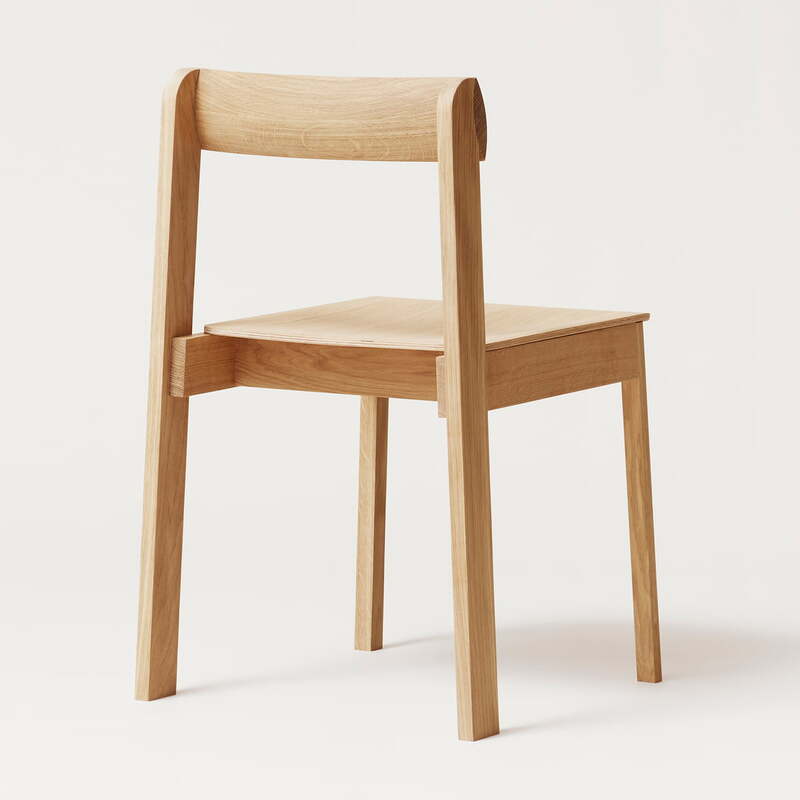 Form & Refine Stuhl Sessel Holzstuhl Eiche geölt braun 65 Möbel SIEHE TEXT/FOTO - 5714942020204