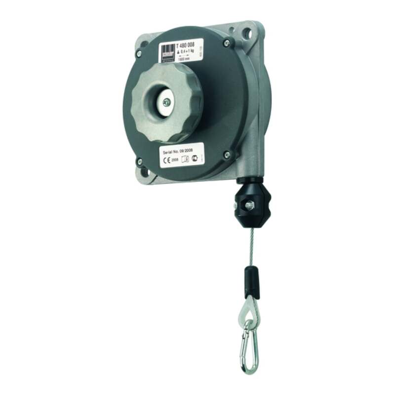 Schneider Federzug FZ 2-3 Kompakt 3kg Tragkraft Aluminium 1,6m Hublänge robust - 4011666908360